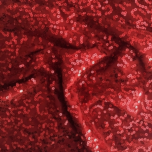 GaGa Swirl Sequin - Red / Red